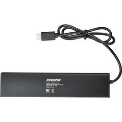 Картридер/USB-хаб Digma HUB-7U2.0-UC