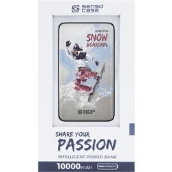 Powerbank аккумулятор SensoCase SC-10K-Snowboard-Boy