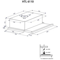 Вытяжка Minola HTL 6110 I 630