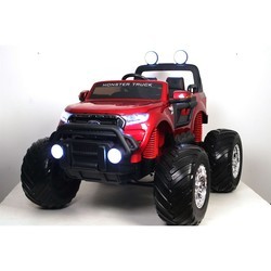 Детский электромобиль RiverToys Ford Ranger Monster Truck 4WD (оранжевый)