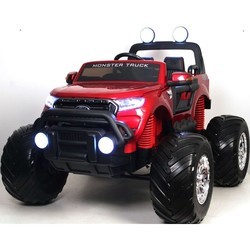 Детский электромобиль RiverToys Ford Ranger Monster Truck 4WD (оранжевый)