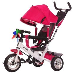 Детский велосипед Moby Kids Comfort 10x8 EVA (бордовый)