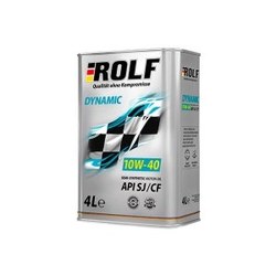 Моторное масло Rolf Dynamic 10W-40 4L