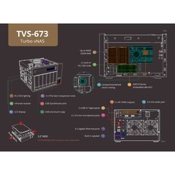 NAS сервер QNAP TS-673-4G