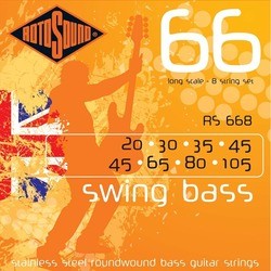 Струны Rotosound Swing Bass 66 8-String 20-105