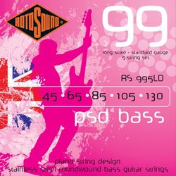 Струны Rotosound PSD Bass 99 5-String 45-130