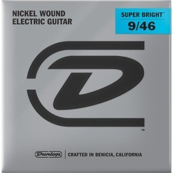 Струны Dunlop Super Bright Nickel Wound Hybrid 9-46