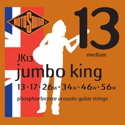 Струны Rotosound Jumbo King 13-56