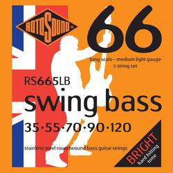 Струны Rotosound Swing Bass 66 5-String 35-120