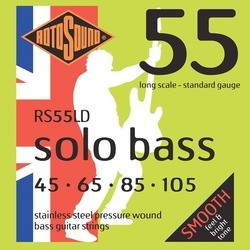 Струны Rotosound Solo Bass 55 45-105