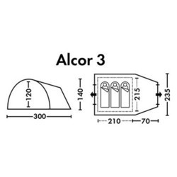 Палатка FHM Alcor 3