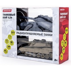 Танк на радиоуправлении Pilotage Battle Tank T90&M1A2 1:24