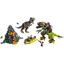 Конструктор Lego T.Rex vs Dino-Mech Battle 75938