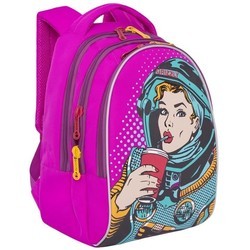 Школьный рюкзак (ранец) Grizzly RD-758-1 (бирюзовый)