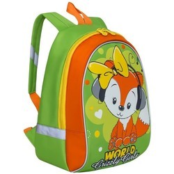 Школьный рюкзак (ранец) Grizzly RS-896-2 (салатовый)