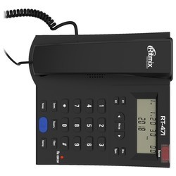 Проводной телефон Ritmix RT-471 (черный)