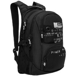 Школьный рюкзак (ранец) Grizzly RU-802-3 (черный)