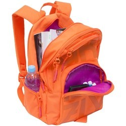 Школьный рюкзак (ранец) Grizzly RU-706-1 (оранжевый)