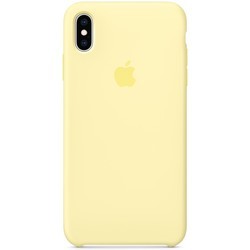 Чехол Apple Silicone Case for iPhone XS Max (салатовый)