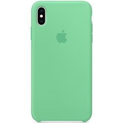 Чехол Apple Silicone Case for iPhone XS Max (серый)