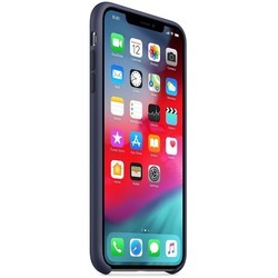 Чехол Apple Silicone Case for iPhone XS Max (оранжевый)