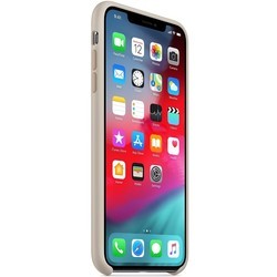 Чехол Apple Silicone Case for iPhone XS Max (бежевый)