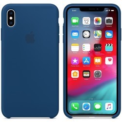 Чехол Apple Silicone Case for iPhone XS Max (оранжевый)