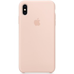 Чехол Apple Silicone Case for iPhone XS Max (белый)
