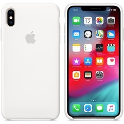 Чехол Apple Silicone Case for iPhone XS Max (оранжевый)