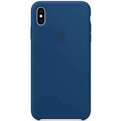 Чехол Apple Silicone Case for iPhone XS Max (графит)