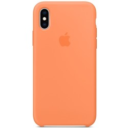 Чехол Apple Silicone Case for iPhone X/XS (белый)