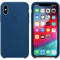 Чехол Apple Silicone Case for iPhone X/XS (песочный)