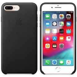 Чехол Apple Leather Case for iPhone 7 Plus/8 Plus (серый)