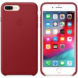 Чехол Apple Leather Case for iPhone 7 Plus/8 Plus (серый)