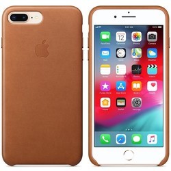 Чехол Apple Leather Case for iPhone 7 Plus/8 Plus (красный)