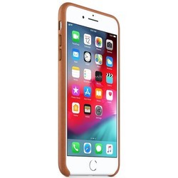 Чехол Apple Leather Case for iPhone 7 Plus/8 Plus (серый)