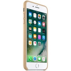 Чехол Apple Leather Case for iPhone 7 Plus/8 Plus (песочный)