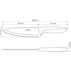 Кухонный нож Tramontina Plenus 23426/067