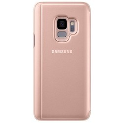 Чехол Samsung Clear View Standing Cover for Galaxy S9 (золотистый)