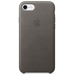 Чехол Apple Leather Case for iPhone 7/8 (розовый)