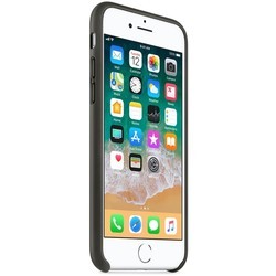 Чехол Apple Leather Case for iPhone 7/8 (коричневый)