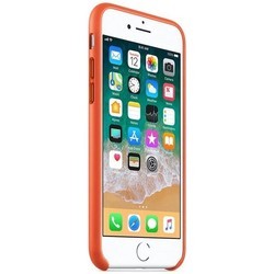 Чехол Apple Leather Case for iPhone 7/8 (розовый)