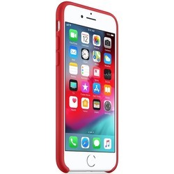 Чехол Apple Silicone Case for iPhone 7/8 (коричневый)