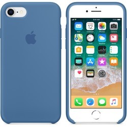 Чехол Apple Silicone Case for iPhone 7/8 (серый)