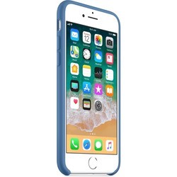 Чехол Apple Silicone Case for iPhone 7/8 (черный)