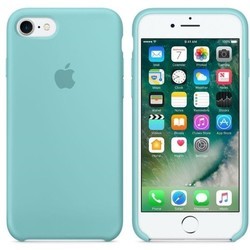 Чехол Apple Silicone Case for iPhone 7/8 (синий)