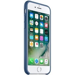 Чехол Apple Silicone Case for iPhone 7/8 (коричневый)