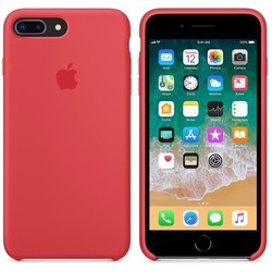 Чехол Apple Silicone Case for iPhone 7 Plus/8 Plus (красный)