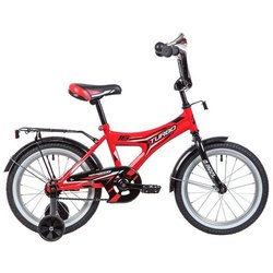 Детский велосипед Novatrack Turbo 16 2019 (красный)