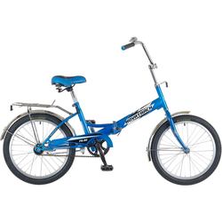 Велосипед Novatrack FS-30 20 1 2018 (синий)